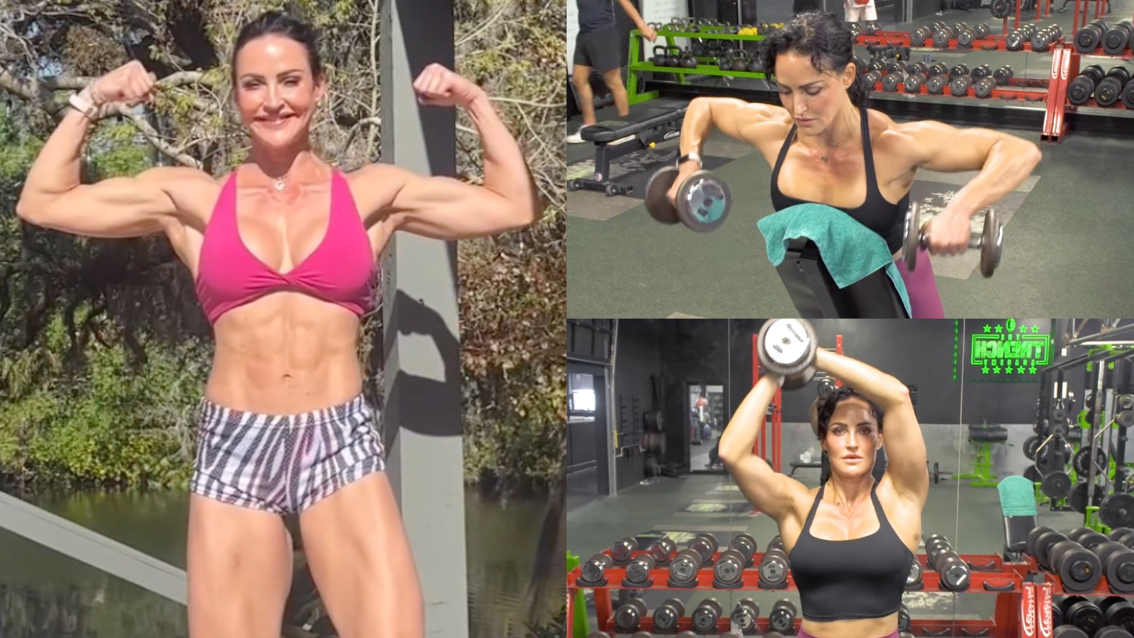 2x figure Olympia Erin Stern: Sculpt des épaules de rocher avec seulement 2 pièces d'équipement à la maison ou en gymnase - Fitness Volt