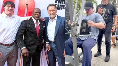 Arnold Schwarzenegger assiste à Fubar Premiere avec Ronnie Coleman et Sam Soulek avant d'écraser l'entraînement avec Sam - Fitness Volt