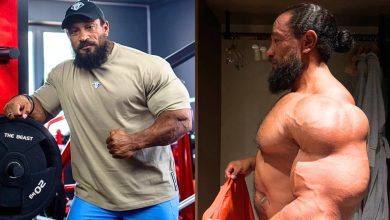Bodybuilder Roelly Winklaar montre des bras géants pour le 47e anniversaire - Fitness Volt