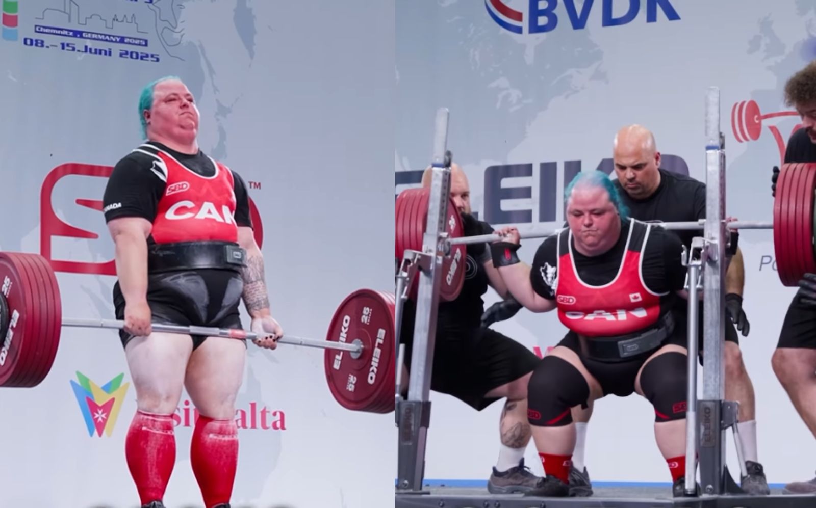 Brittany Schlater (+ 84 kg) marque un record du monde total brut de 737,5 kg (1 625,9 lb) pour remporter les championnats du World Powerlifting Classic 2025 - Fitness Volt