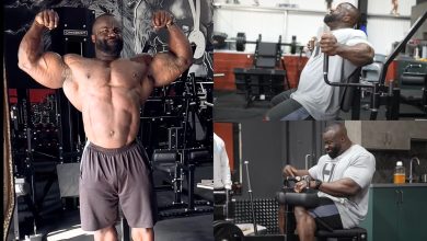 Samson Dauda cible une meilleure maturité musculaire pour 2025 M. Olympia, Smashs Chest & Calves Workout in Out-saison - Fitness Volt