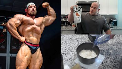 Martin Fitzwater partage une journée complète de manger pour rester énorme pour le 2025 M. Olympia - Fitness Volt