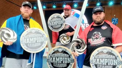 2025 Strongman Champions League Ligue des résultats vikings du monde - Adam Roszkowski Victorious - Fitness Volt