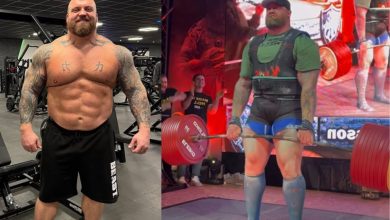 Eddie Hall réagit au nouveau record du monde de 505 kg (1 113,3 lb) de Hafthor Bjornsson - Fitness Volt