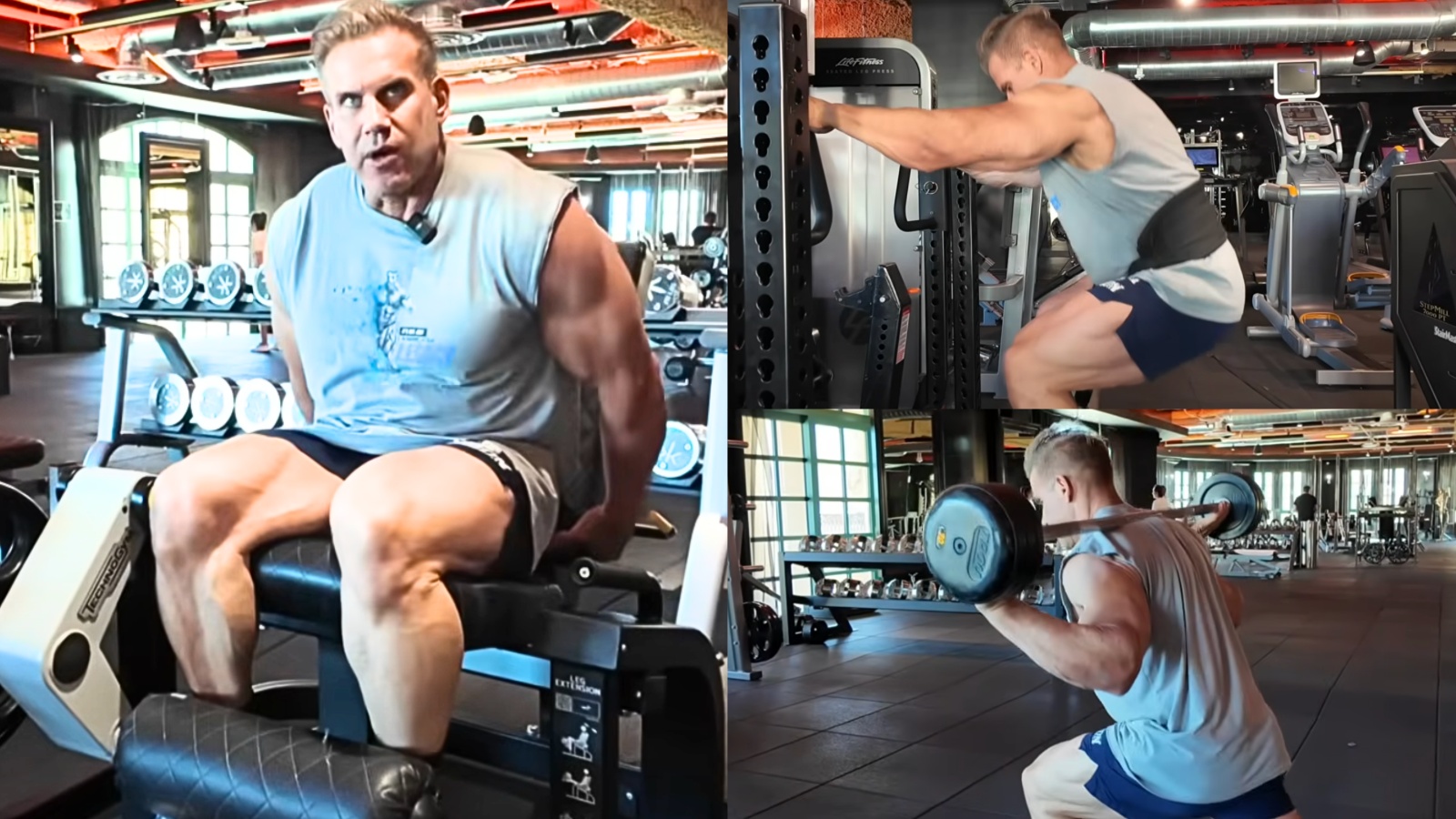 Jay Cutler s'attaque à un entraînement de jambe difficile en utilisant son approche pyramide signature - Fitness Volt