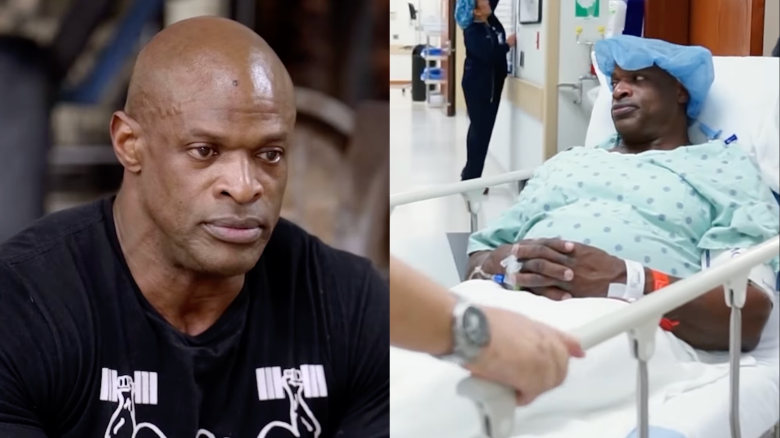 Ronnie Coleman révèle qu'il a été placé dans le coma et sur un tube respiratoire pour survivre au choc septique avec une fonction cardiaque à seulement 20% - Fitness Volt