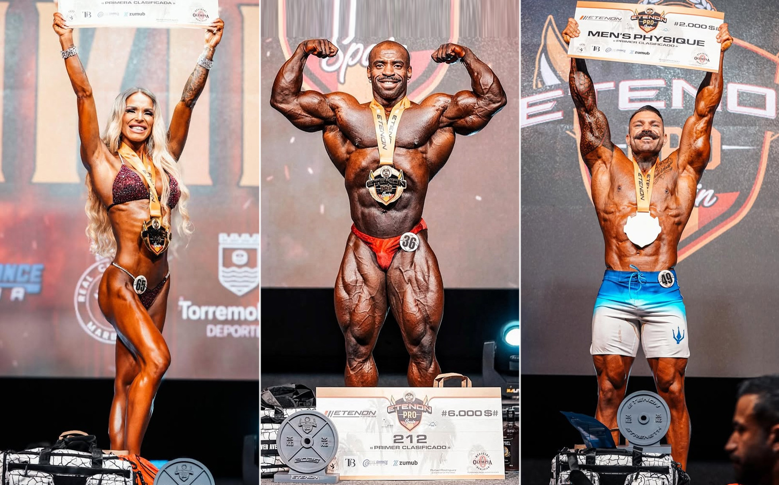 2025 Etenon Espagne Pro Résultats - Jose Maria Mete Bueribiberi, Leonardo Vecchiato & Anna Setlak gagne Olympia Spots - Fitness Volt