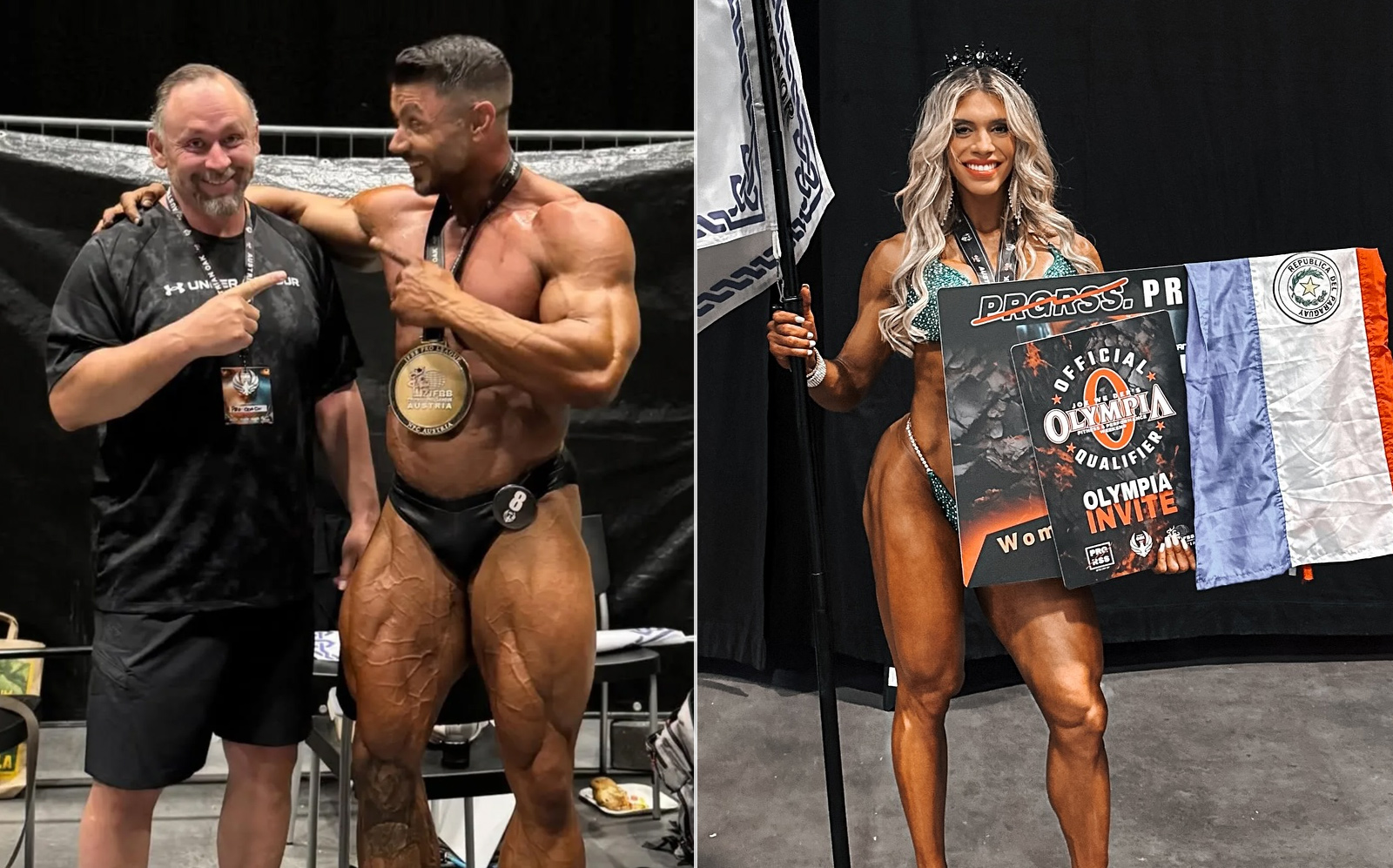 2025 Résultats autrichiens Oak Pro - Fabian Mayr & Rosemary Rodriguez Earning Olympia Qualifications - Fitness Volt
