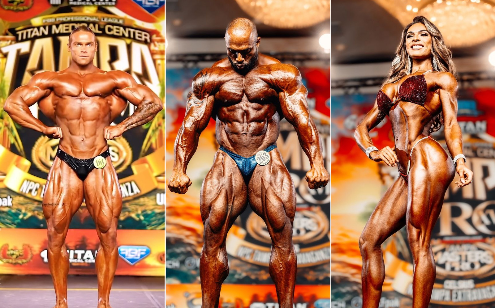 2025 Résultats de la musculation Tampa Pro (mises à jour en direct) - Fitness Volt