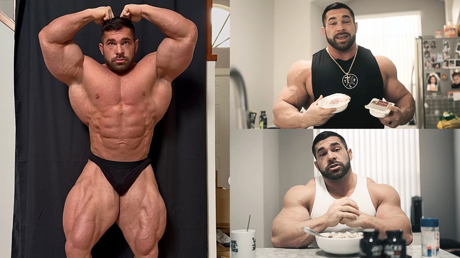 Derek Lunsford décompose sa journée «plus élevée» de manger 8 semaines à partir du 2025 M. Olympia - Fitness Volt