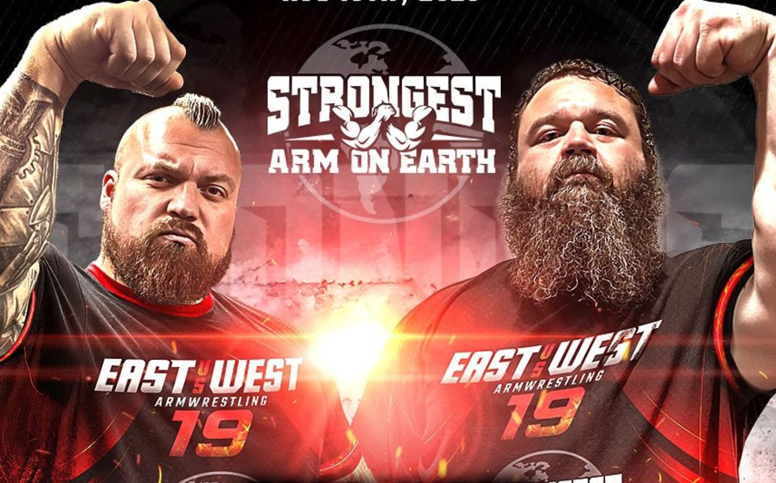 Eddie Hall domine Robert Oberst pour gagner un match de lutte ARM au 2025 le plus fort du bras sur Terre - Fitness Volt