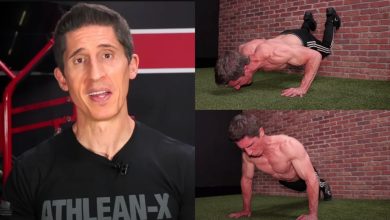 Jeff Cavaliere montre comment construire un coffre plus grand en utilisant uniquement des pompes - Fitness Volt