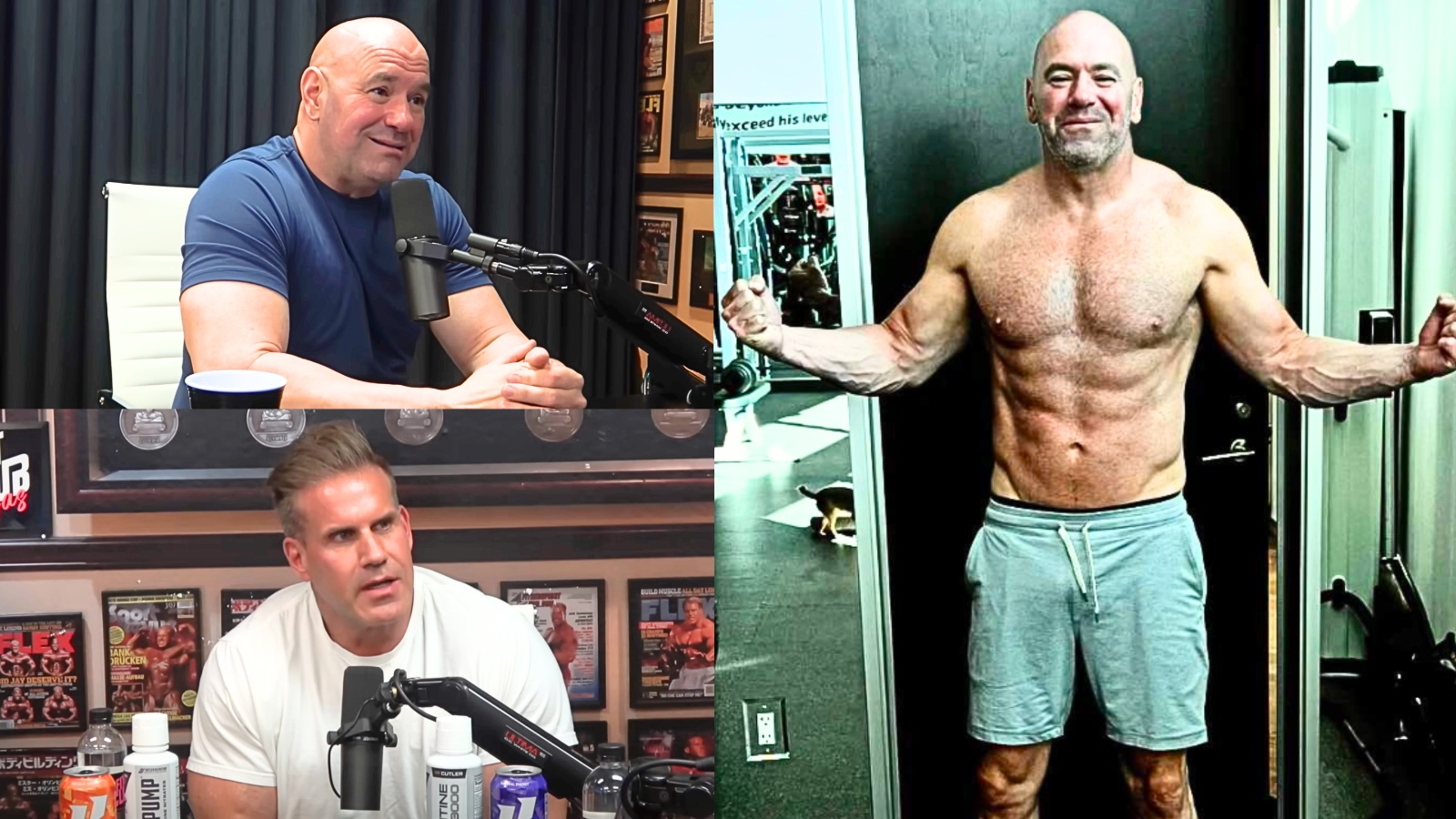 Le président de l'UFC, Dana White, rejoint Jay Cutler pour discuter de sa division de formation «surhumaine» et de son régime de style céto à 56 - Fitness Volt