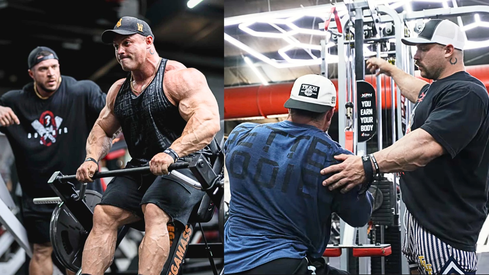 Martin Fitzwater et Brett Wilkin Grind à travers un entraînement intense du dos axé sur le lat pour 2025 M. Olympia Prep - Fitness Volt