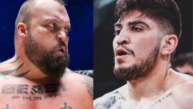Eddie Hall et Dillon Danis taquinent un combat potentiel sur les réseaux sociaux - Fitness Volt