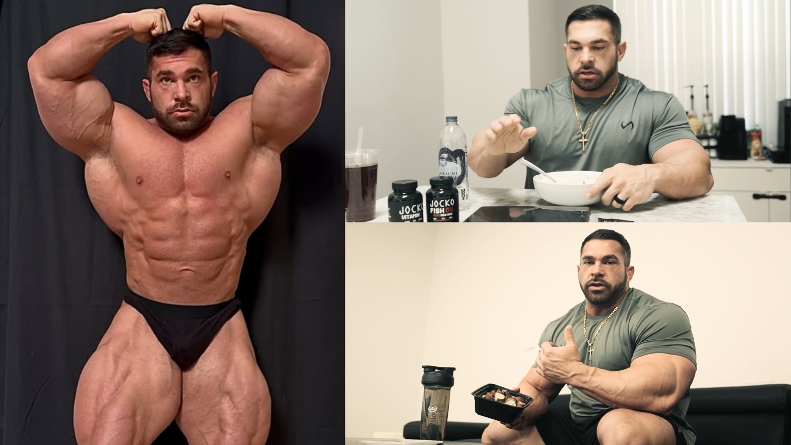 Derek Lunsford partage la journée complète de la glucides `` à haute teneur en glucides '' de 3 semaines à partir de 2025 M. Olympia - Fitness Volt