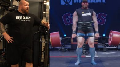 Eddie Hall réagit au record du monde de Sketlift World de 510 kg (1 124,4 lb) de Hafthor Bjornsson - Fitness Volt