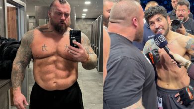 Eddie Hall révèle que Dillon Danis a accepté de le combattre une fois qu'il aurait moins de 300 livres; Se donne 12 semaines pour perdre 64 livres - Fitness Volt