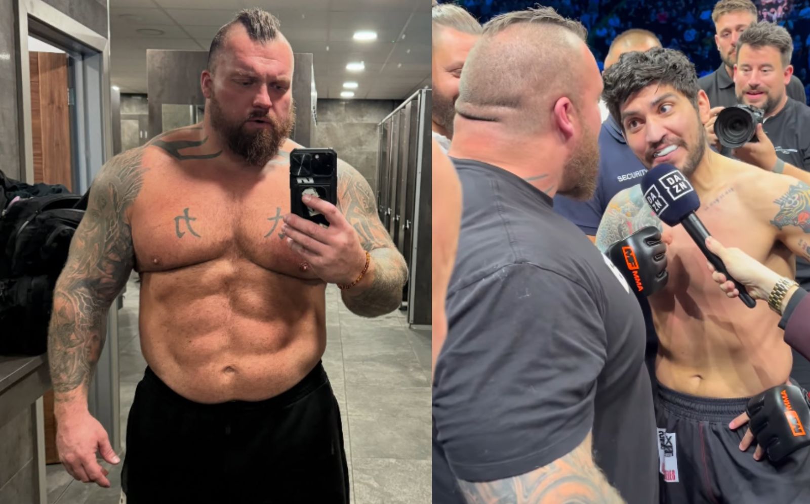 Eddie Hall révèle que Dillon Danis a accepté de le combattre une fois qu'il aurait moins de 300 livres; Se donne 12 semaines pour perdre 64 livres - Fitness Volt