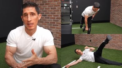 Jeff Cavaliere explique comment réparer les fessiers plats avec 2 exercices d'activation et 3 exercices - Fitness Volt