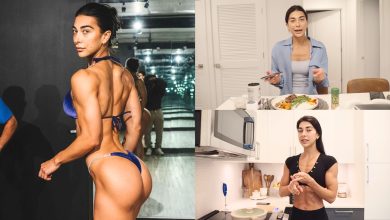 Le champion de bikini régnant Lauralie Chapados partage 1 801 calories une journée complète de manger 4 semaines à partir de 2025 M. Olympia - Fitness Volt
