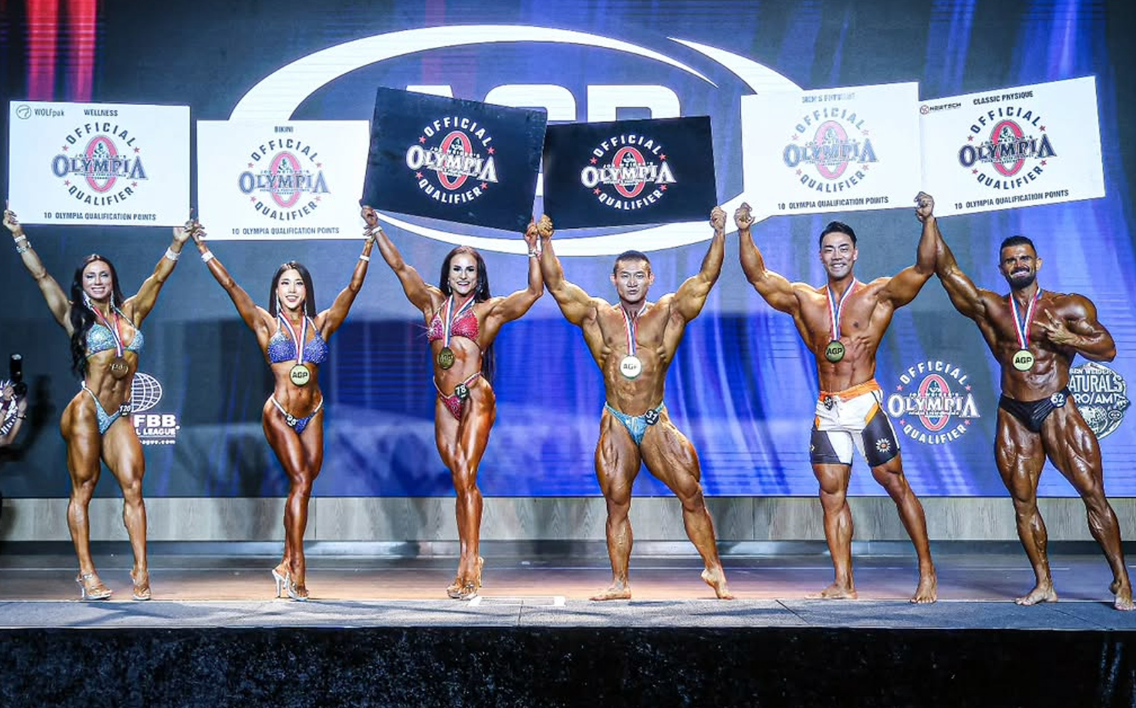2025 Résultats AGP Pro - Champions couronné sur six divisions en Corée - Fitness Volt