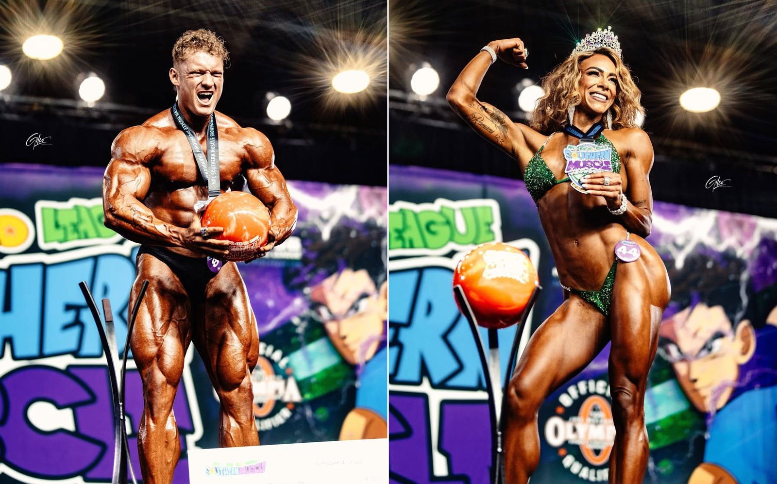 2025 Southern Muscle Pro Résultats Showdown - Anton Ratushnyi et Alice Rocha gagnent en 2026 Qualifications Olympia - Fitness Volt