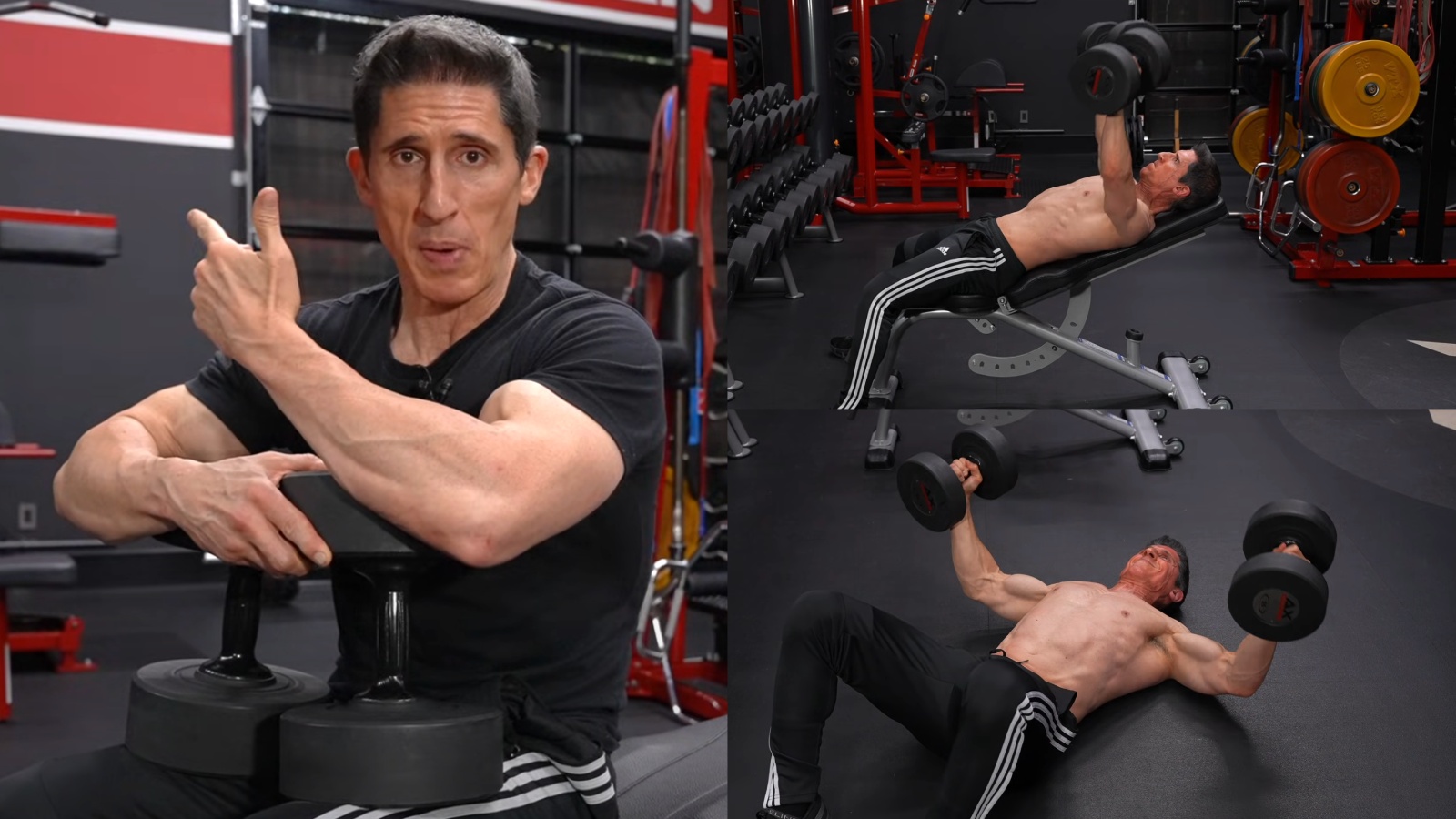 Jeff Cavaliere partage les 2 seuls exercices d'haltères dont vous avez besoin pour développer une plus grande poitrine – Fitness Volt