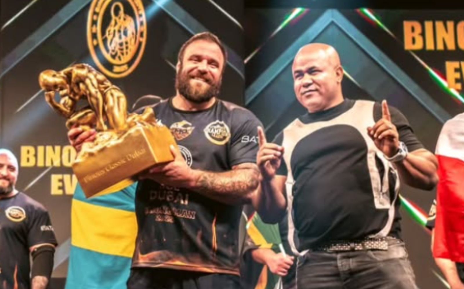 Résultats de la Ligue des Champions Strongman de Dubaï 2025 – Aivars Šmaukstelis gagne – Fitness Volt