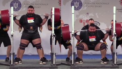 Ahmed Hassanin Sets Equipped Squat And Total Masters Ipf World Records