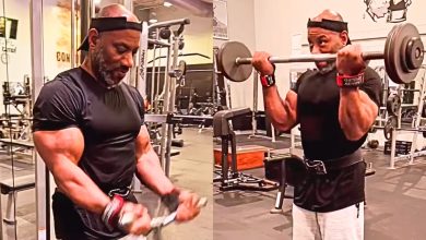 Dexter Jackson fait un entraînement intense des bras et montre ses derniers gains de biceps à la retraite à 55 ans – Fitness Volt