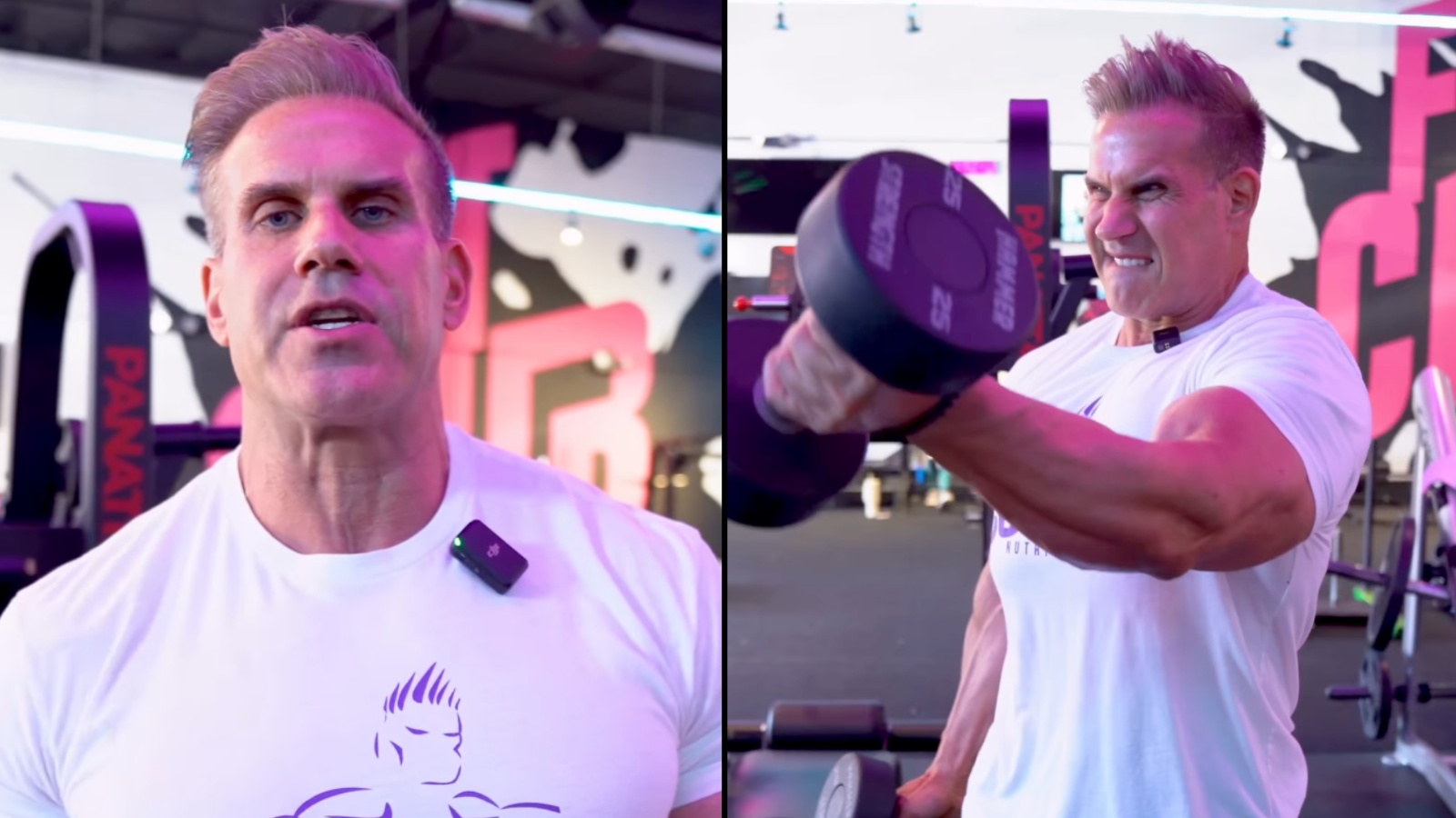 Jay Cutler montre comment construire le bas et l'extérieur de la poitrine avec une mouche d'haltère debout en bandoulière – Fitness Volt
