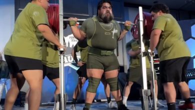 Jesus Olivares Achieves Heaviest Raw Total In History Of Powerlifting