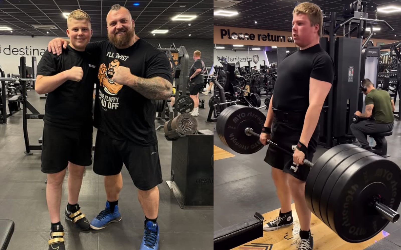 Le fils d'Eddie Hall soulève 165 kg (363,8 lb) à 13 ans – Fitness Volt
