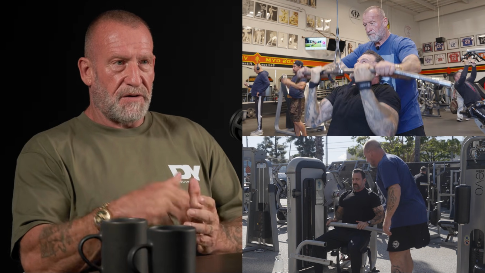 Dorian Yates guide le Dr Andrew Huberman à travers l'entraînement du dos et discute des objectifs de longévité et d'entraînement à 63 ans – Fitness Volt